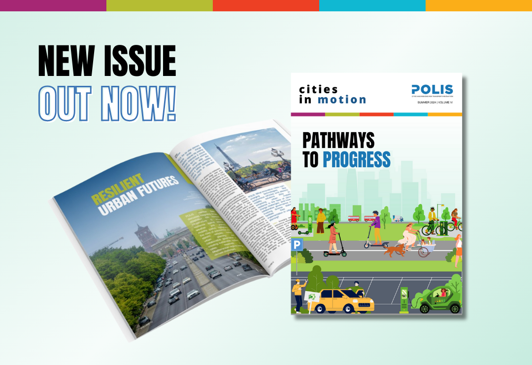 POLIS publishes fourth edition of Cities in motion magazine